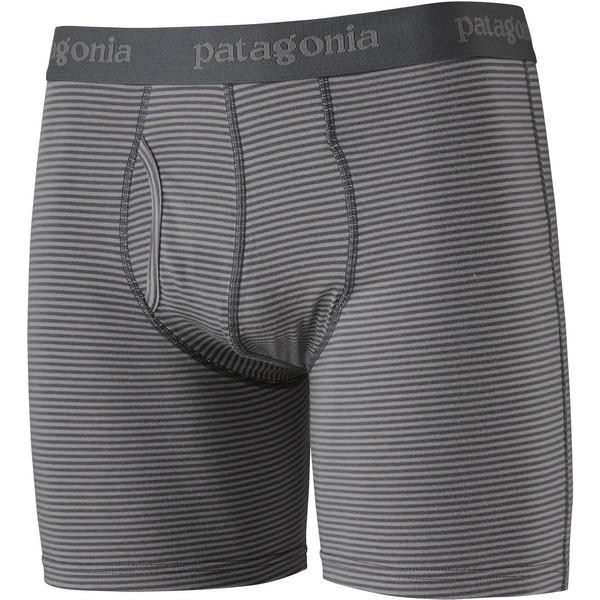 Patagonia M’ S Essential Boxer Briefs – 6 In. – Fathom: Forge Grey – Miehet – S – Partioaitta