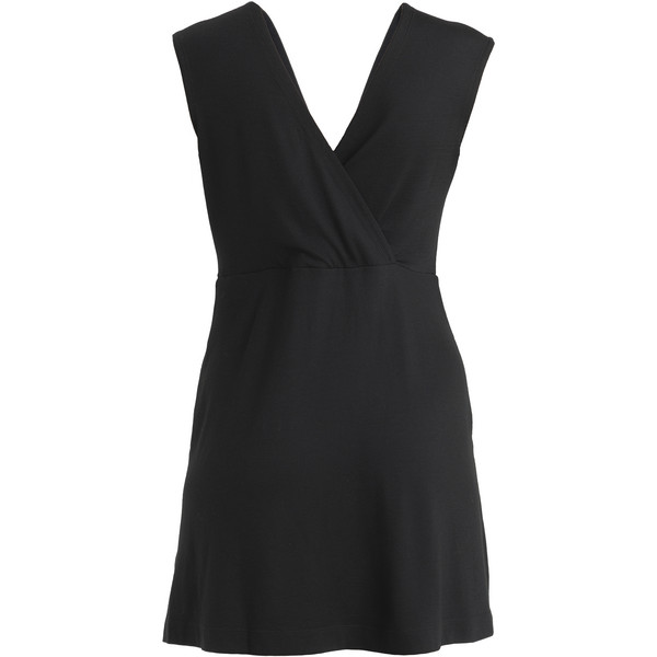Icebreaker Women Merino 200 Granary Sleeveless V Neck Dress – Black – Naiset – S – Partioaitta