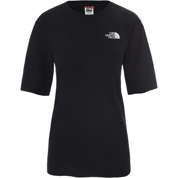 The North Face W RELAXED SIMPLE DOME Naiset T-paita TNF BLACK