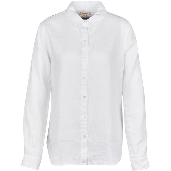 Barbour Marine Shirt – White – Naiset – 8 – Partioaitta