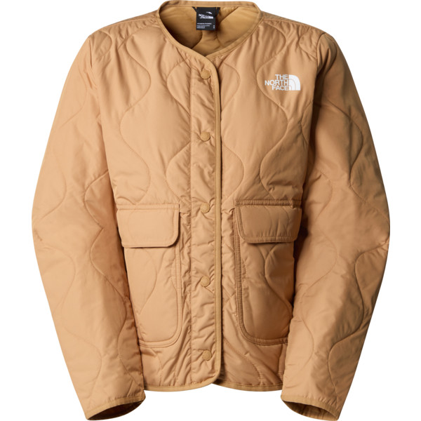 The North Face W AMPATO QUILTED LINER Naiset Toppatakki ALMOND BUTTER