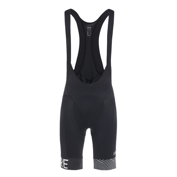 Gore Wear Gore C5 Opti Bib Shorts+ – Black/white – Miehet – M – Partioaitta