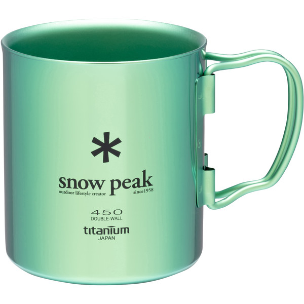 Anthology overrun Wink Snow Peak TITAN CUP INSULATED 0,45L - Muki GREEN | Partioaitta