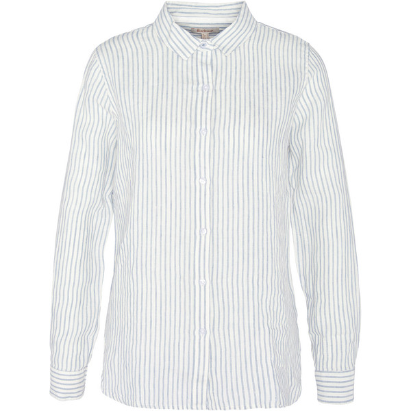 Barbour Marine Shirt – Chambray Stripe – Naiset – 14 – Partioaitta