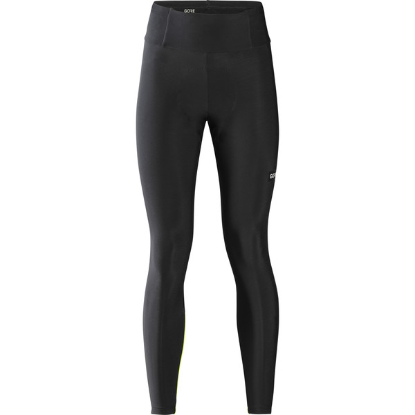 Gore Wear Gore Wear Progress Thermo Tights + Ladies – Black/neon Yellow – Naiset – 42 – Partioaitta