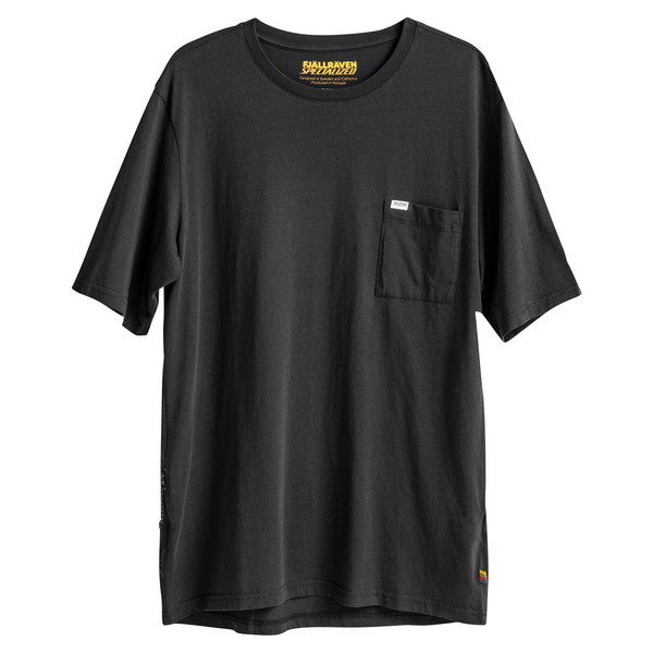 Fjällräven S/f Cotton Pocket T-shirt M – Black – Miehet – XL – Partioaitta