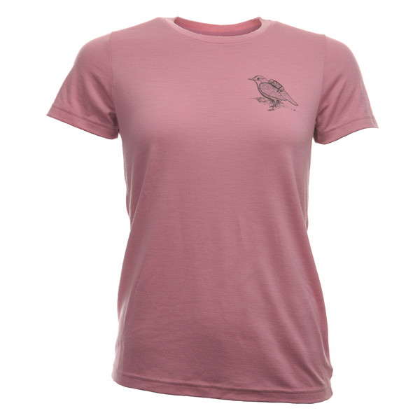 Devold BIRD WOMAN TEE Naiset - T-paita