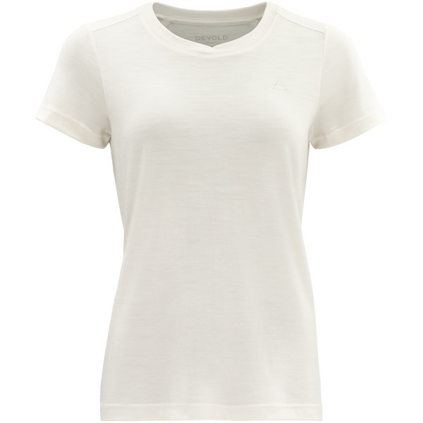 Devold HOVLAND MERINO 200 TEE WMN Naiset T-paita WHITE