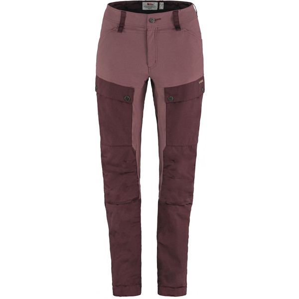 Fjällräven Keb Trousers Curved W Reg – Port-mesa Purple – Naiset – 40 – Partioaitta
