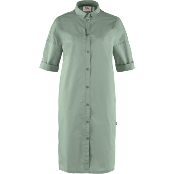 Fjällräven High Coast Shade Dress W – Misty Green – Naiset – L – Partioaitta