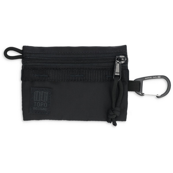 Topo Designs Accessory Bag Micro Mountain – Black/black/black – Unisex – OneSize – Partioaitta