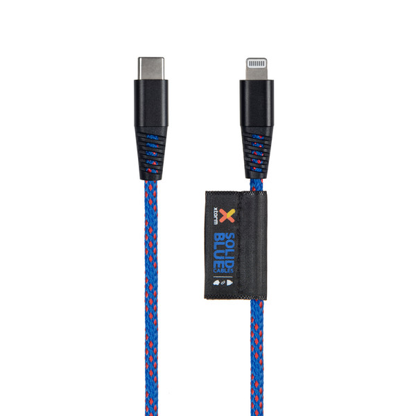 Xtorm SOLID BLUE USB-C - LIGHTNING CABLE (2M)