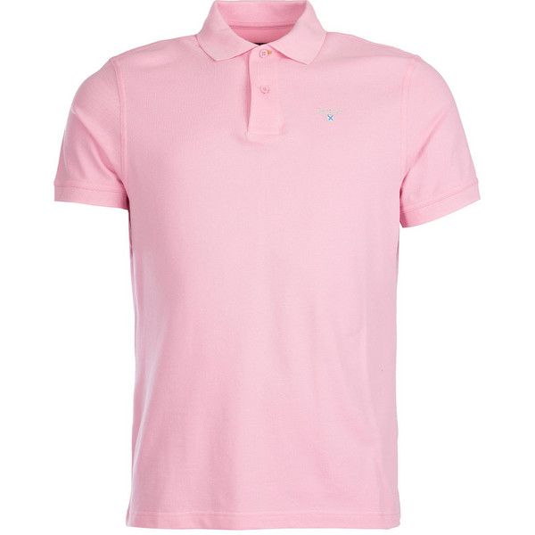 Barbour Sports Polo – Pink – Miehet – XL – Partioaitta