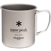 Snow Peak TITANIUM SINGLE WALL 600 MUG  - Muki