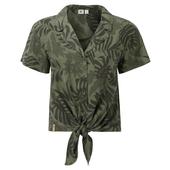 Tentree W MEANDER TIE FRONT SHIRT Naiset - 
