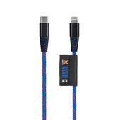 Xtorm SOLID BLUE USB-C LIGHTNING CABLE (1M)  - 