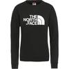 The North Face W DREW PEAK CREW Naiset Collegepaita TNF BLACK - TNF BLACK