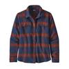 Patagonia W' S L/S FJORD FLANNEL SHIRT Naiset - BURLWOOD: NEW NAVY