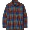 Patagonia M' S L/S ORGANIC COTTON MW FJORD FLANNEL SHIRT Miehet Flanellipaita FIELDS: NEW NAVY - GUIDES: SUPERIOR BLUE