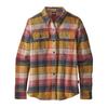 Patagonia W' S L/S FJORD FLANNEL SHIRT Naiset - SPECTRA: KILN PINK