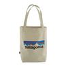 Patagonia MARKET TOTE Unisex Ostoskassi LIVE SIMPLY GUITAR: BLEACHED S - P-6 LOGO: BLEACHED STONE