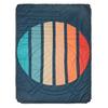Voited FLEECE BLANKET Peitto CAMP VIBES TWO - SUNSET STIPES