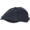 Salon Lakkitehdas FLAT CAP ROCKY GEN MERINO Unisex Hattu BEIGE - DK BLUE