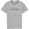 Metsä/Skogen MENS CLASSIC T-SHIRT TREE HUGGER Miehet T-paita WHITE - GREY