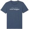  MENS CLASSIC T-SHIRT TREE HUGGER Miehet - T-paita - DARK HEATHER BLUE