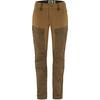  KEB TROUSERS CURVED W SHORT Naiset - Vaellushousut - TIMBER BROWN-CHESTNUT