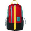 Topo Designs BACKDROP BAG Unisex - Reppu - RED/TEAL