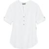 Royal Robbins OASIS II 3/4 SLEEVE Naiset Pitkähihainen paita WHITE - WHITE